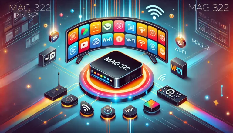 configurer IPTV sur MAG 322