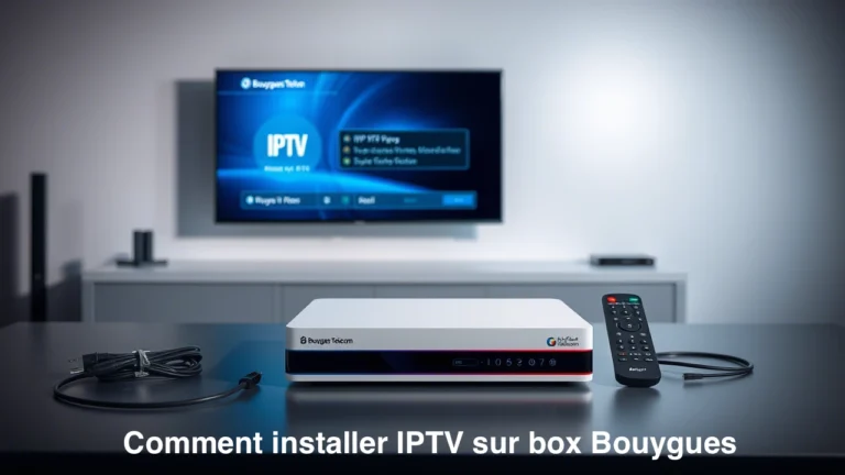 Comment installer IPTV sur box Bouygues