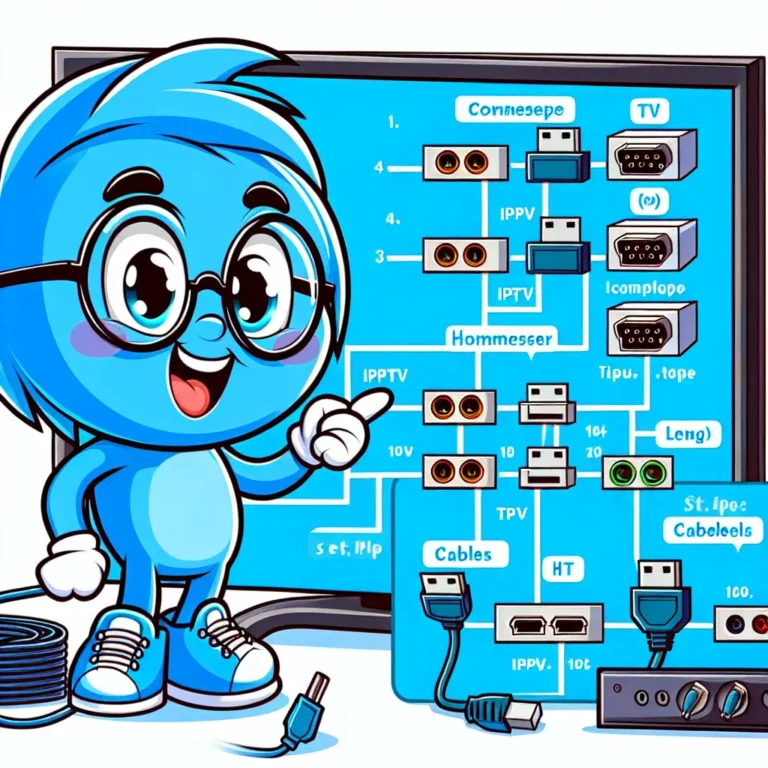 comment brancher iptv sur tv